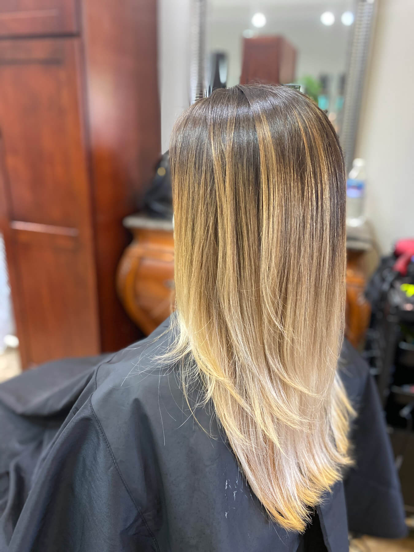 Beautiful full ombre balayage