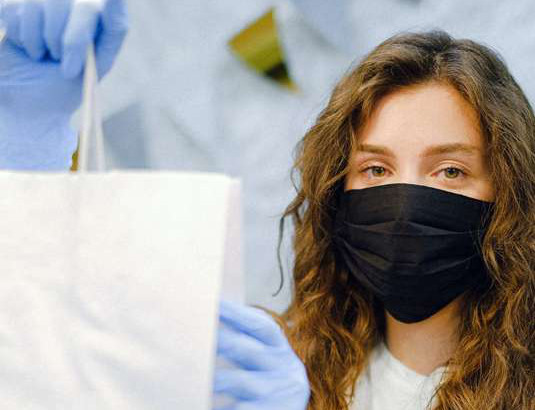 Working in a mask