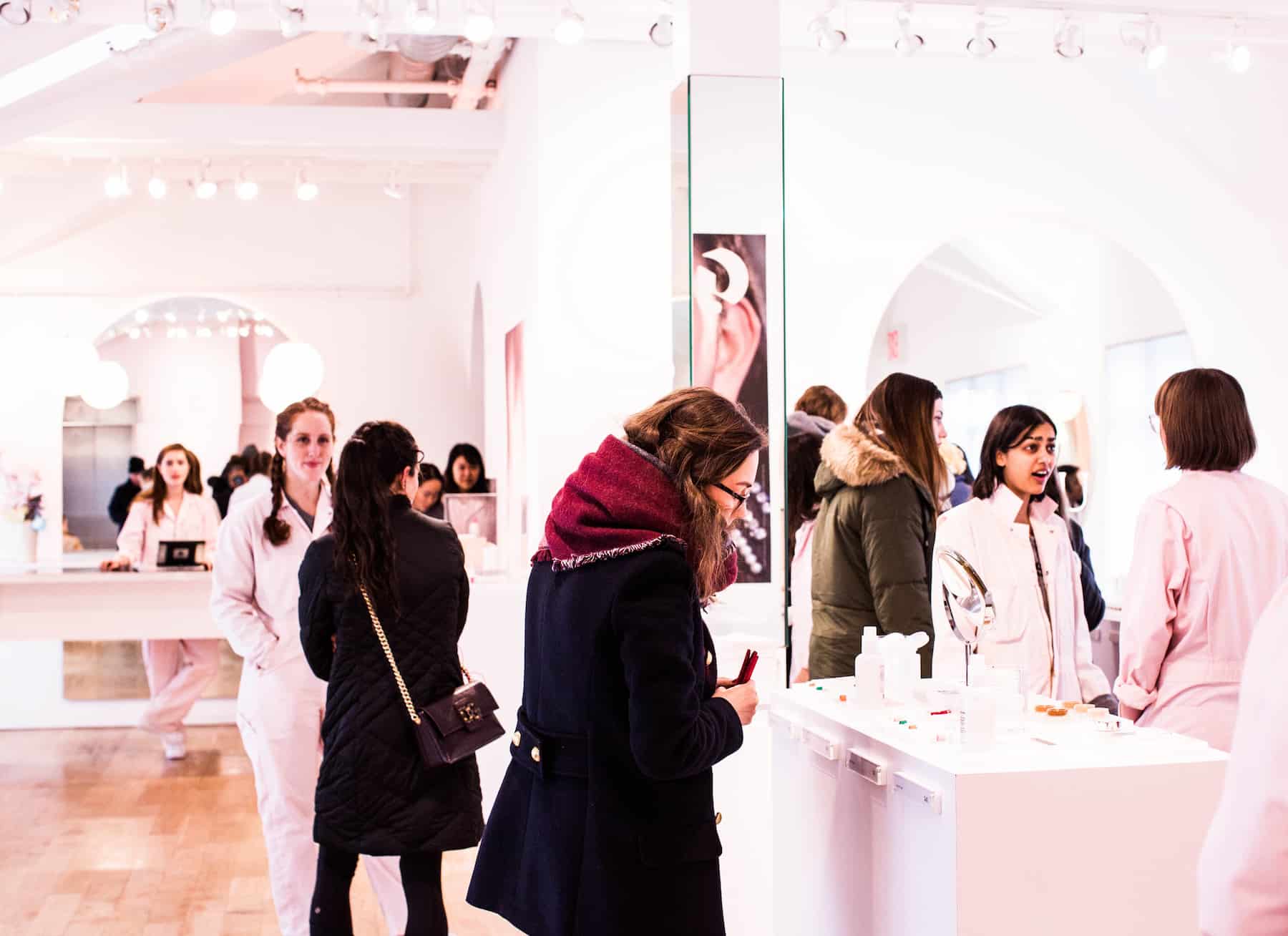 retail operations in a beauty store