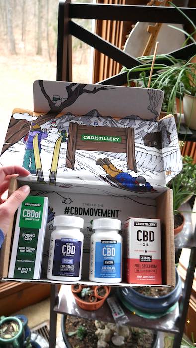 CBDistillery Box Delivery
