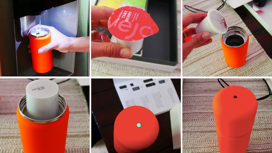 steps to charge the vejo