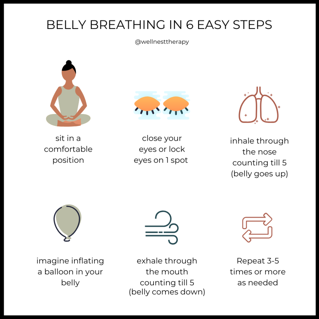 belly breathing