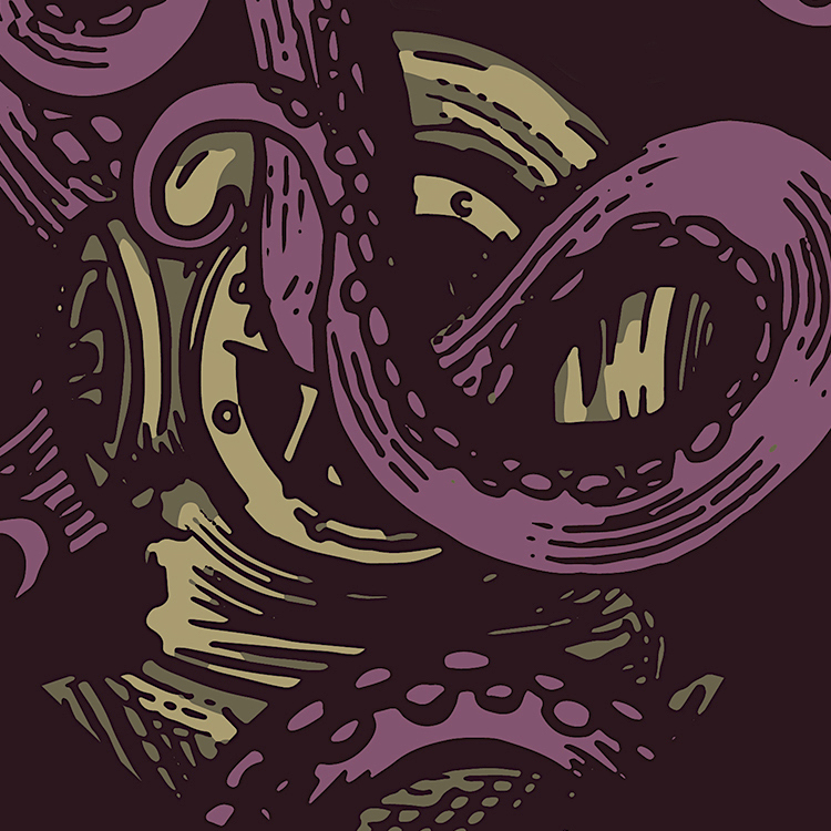Octopus Illustration - Blurred