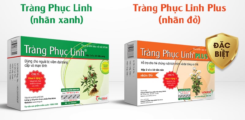 Thuốc đại tràng Tràng Phục Linh Plus