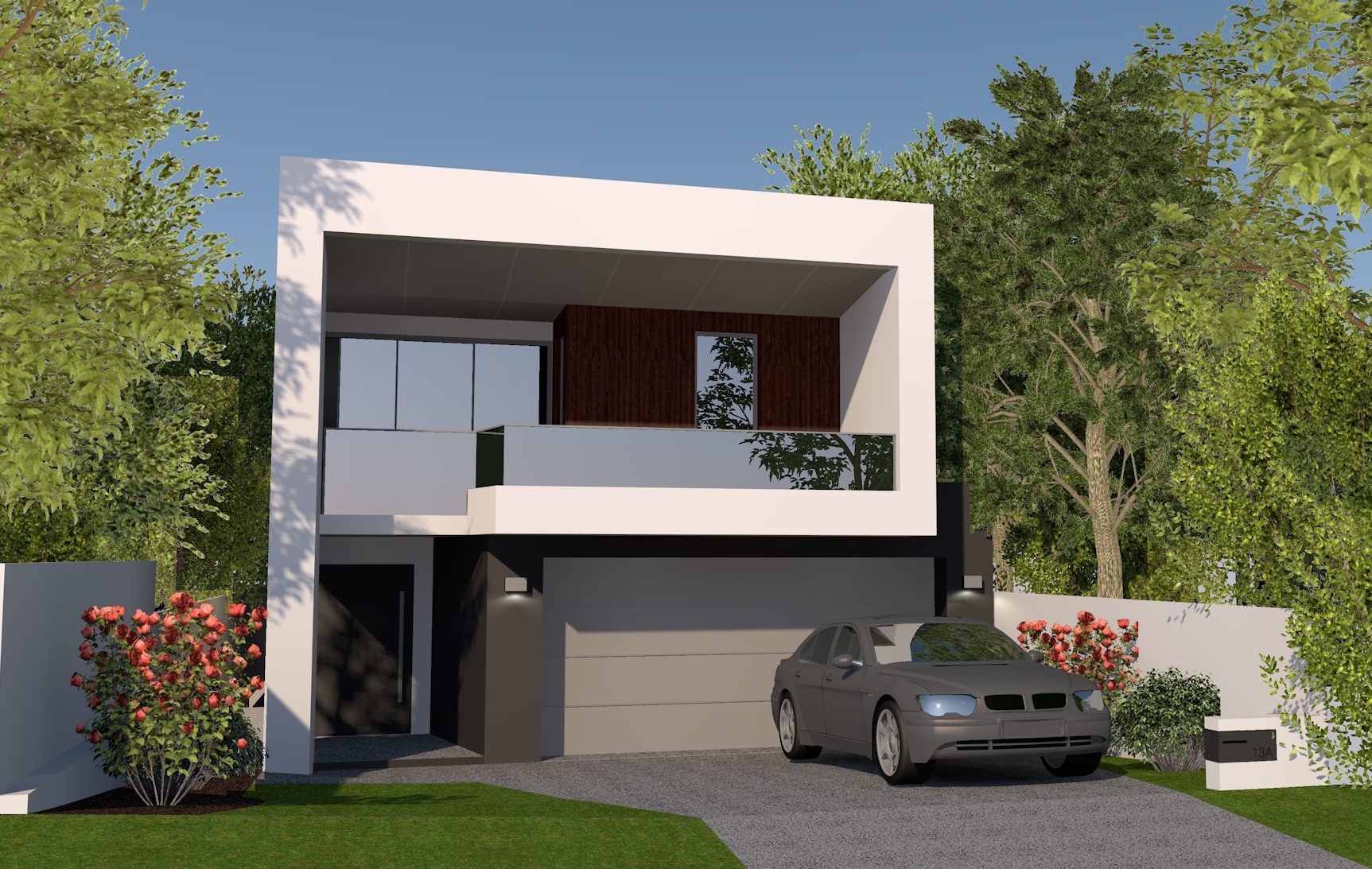 Scarborough Residence on Narrow lot