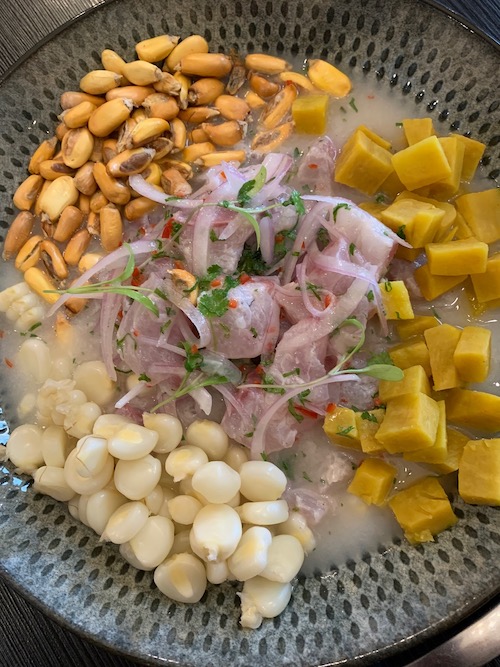 TasteOverTime Blog Global Chronicles Peruvian Sea Bass Ceviche