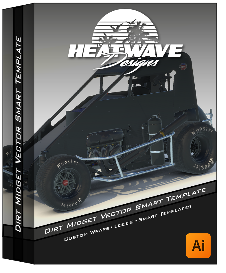 Dirt Midget Vector Smart Template