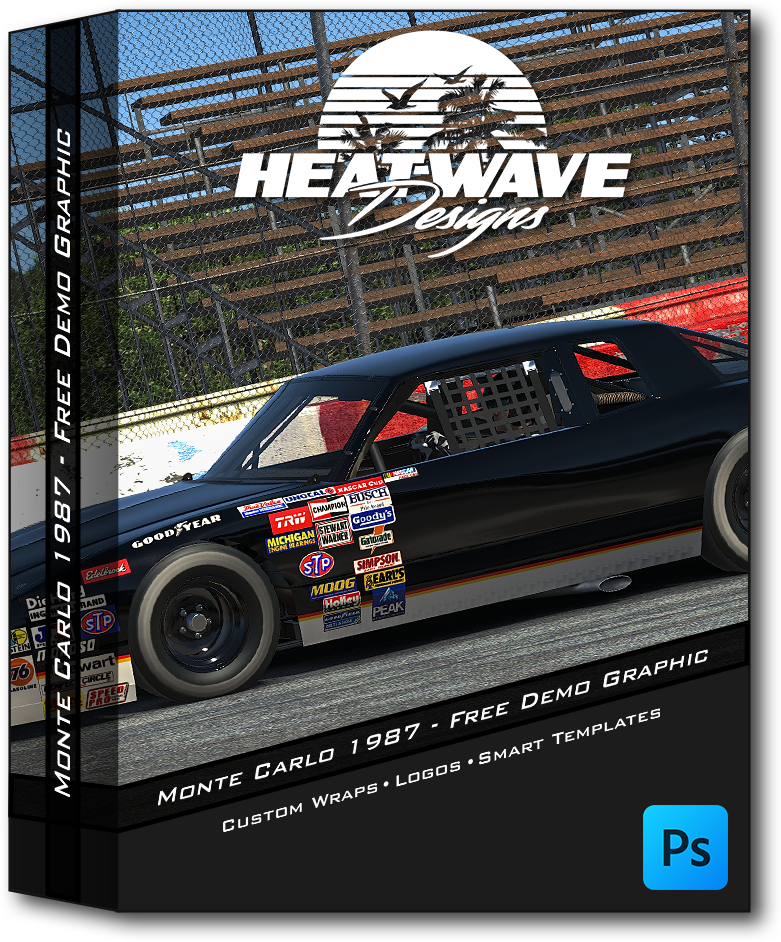iRacing 1987 Chevy Monte Carlo - Free Demo Graphic