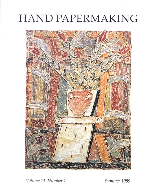 Hand Papermaking Magazine Summer 1999 Issue