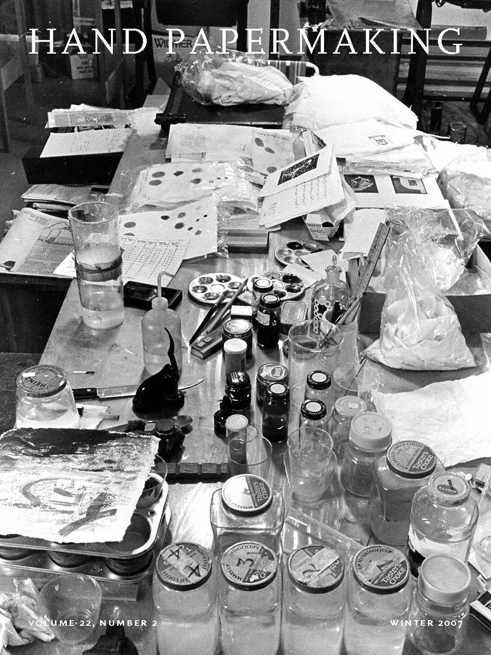 Hand Papermaking Magazine Winter 2007 Issue