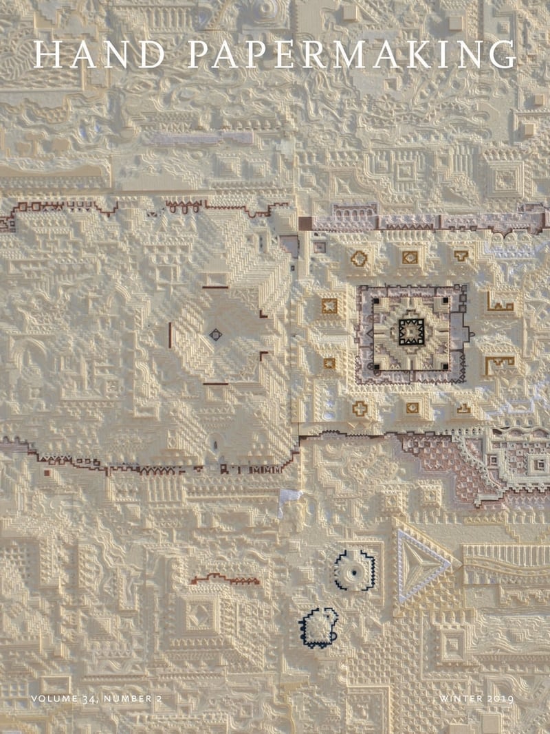 HAND PAPERMAKING, Inc. magazine newsletter portfolios