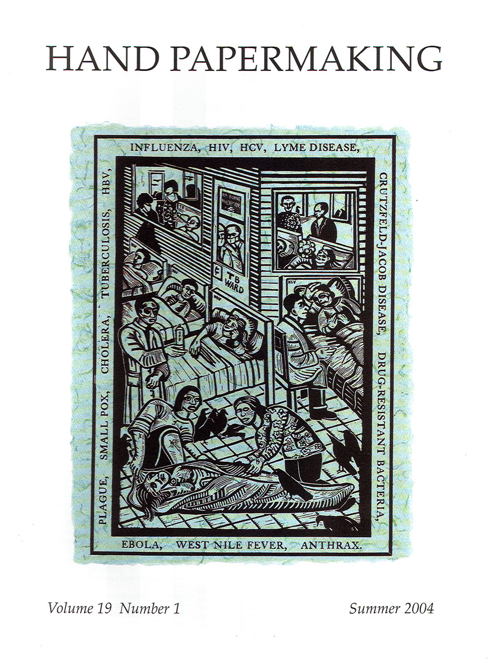 Hand Papermaking Magazine Summer 2004 Issue