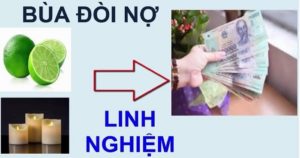 Bùa đòi nợ bằng quả chanh, nến và gạo