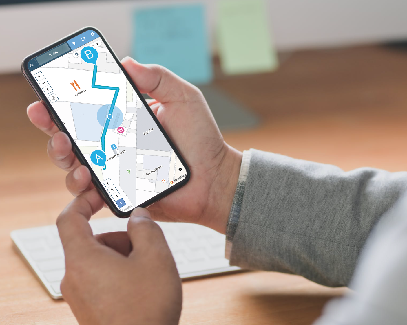 Indoor Maps and Wayfinding MazeMap - 604789b3e1c7505b1c88a5a0 Office%20wayfinding%20thumb