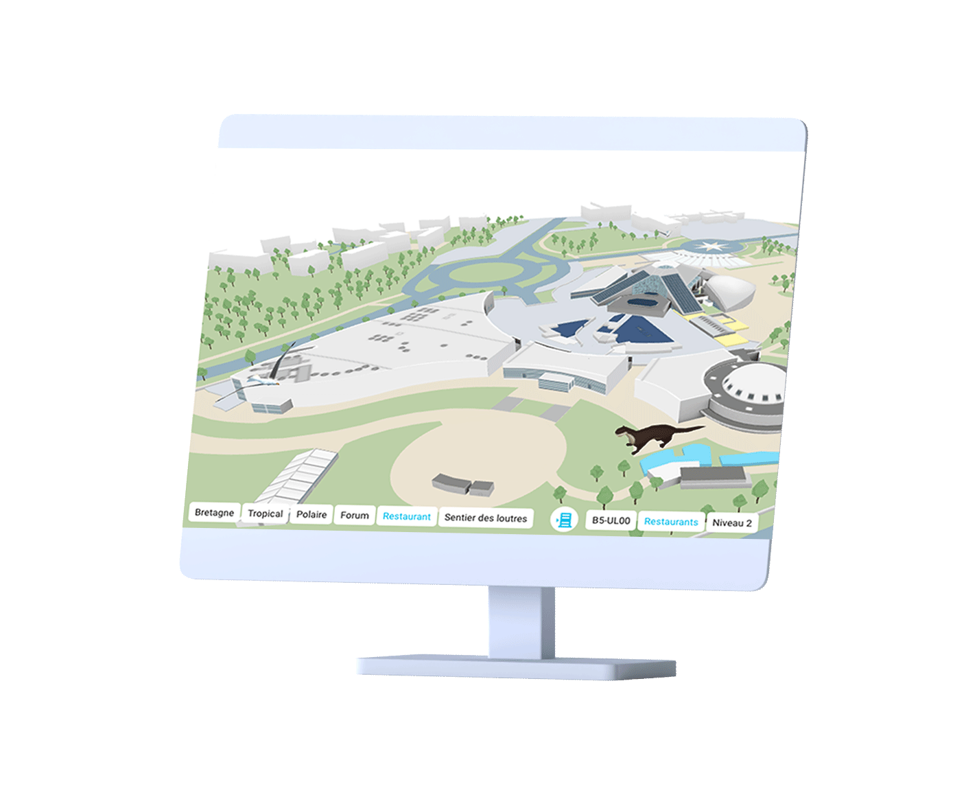 Indoor maps customization and integration on web