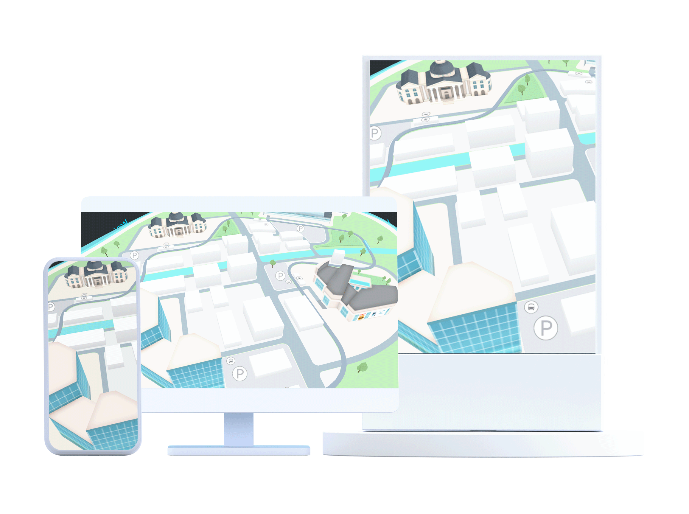 Indoor maps publication on devices