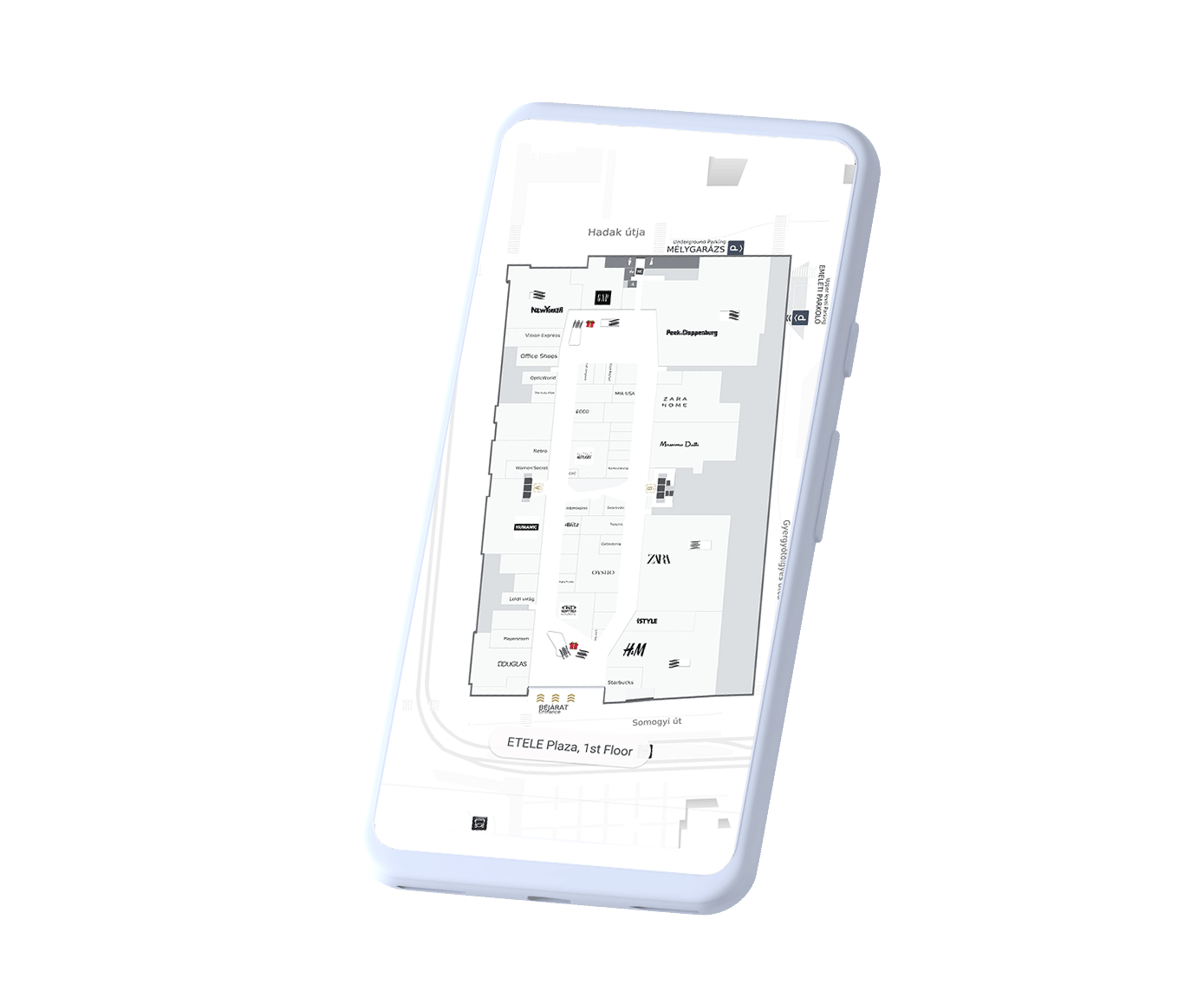 Indoor maps integration on mobile