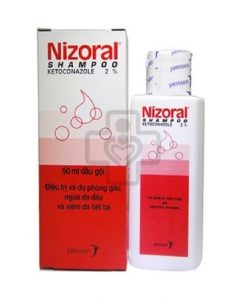 4.Dầu gội trị nấm da đầu cho nam và nữ Nizoral
