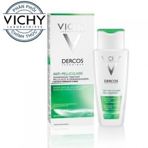 8.Dầu gội đặc trị nấm da đầu cho nam và nữ Vichy Dercos Anti Dandruff