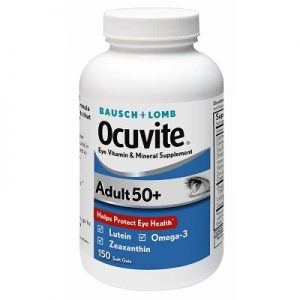 10.Bausch & Lomb Ocuvite Adult 50 + -Thuốc bổ mắt cho người trên 50 tuổi