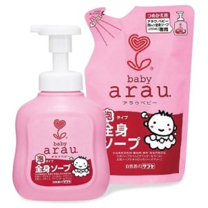 Sữa tắm gội thảo mộc Arau Baby của Nhật Bản