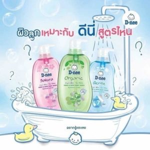 Sữa tắm gội toàn thân D-nee Thái cho bé từ 0- 3 tuổi
