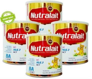 5.NUTRALAIT BA – Sữa đặc trị cho trẻ biếng ăn, thấp còi