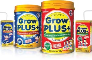 8.Uống sữa gì để tăng cân cho bé - GROW PLUS+ ĐỎ