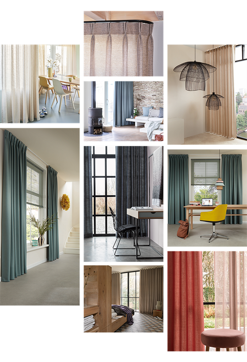 Thuis in woonstijlen Gordijnen