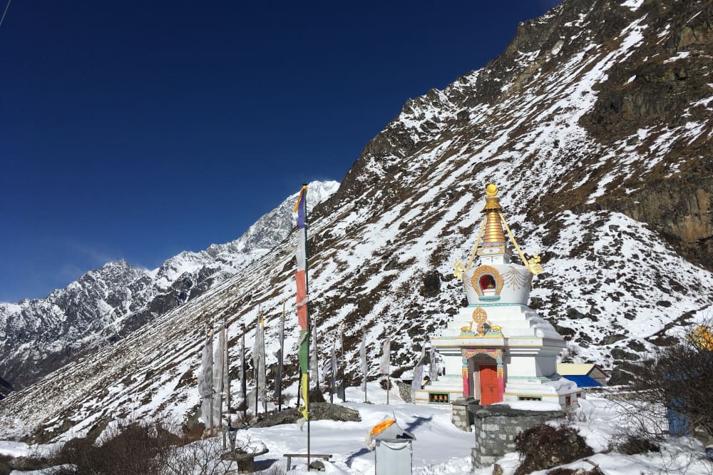 Temple - Vallée du Langtang