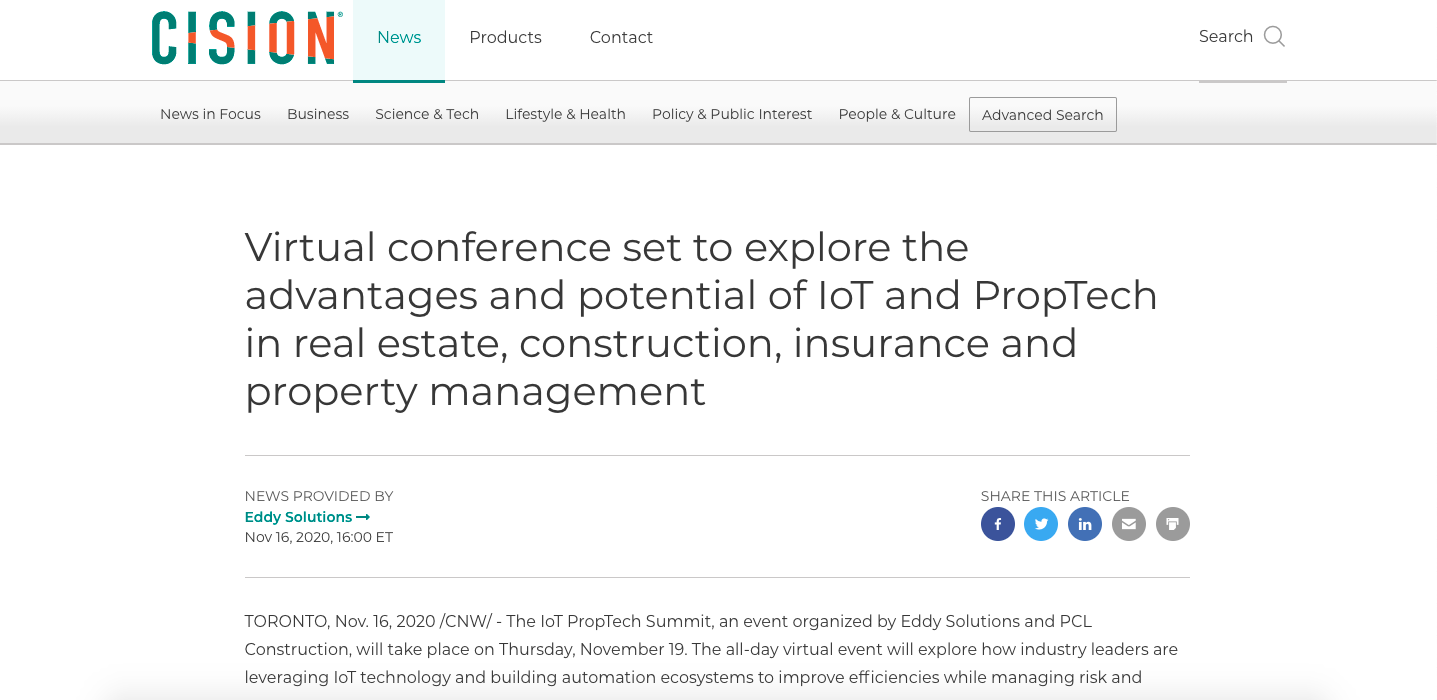 Cision Argentum article