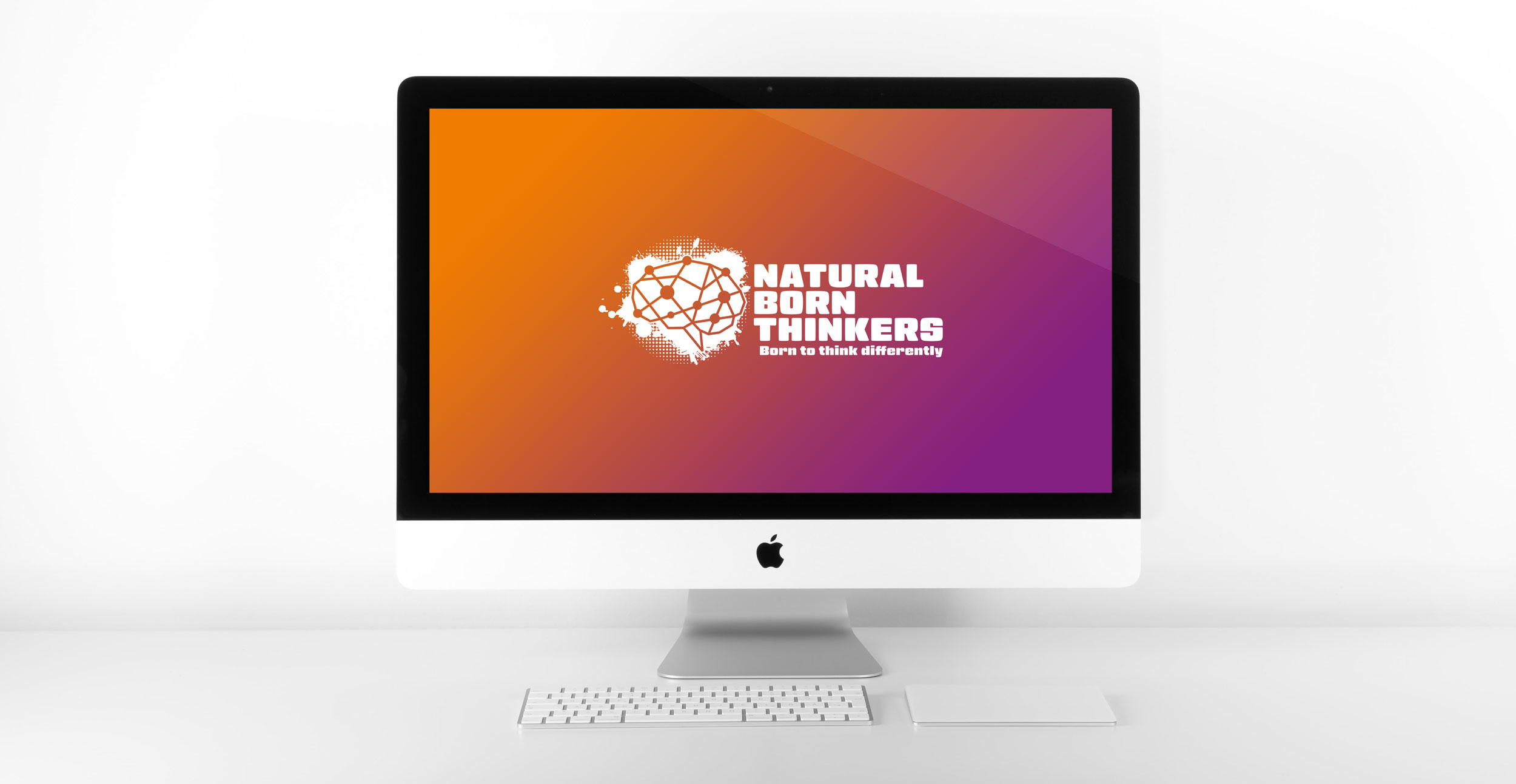 Natural Born Thinkers Logo Design by Carl Gamble