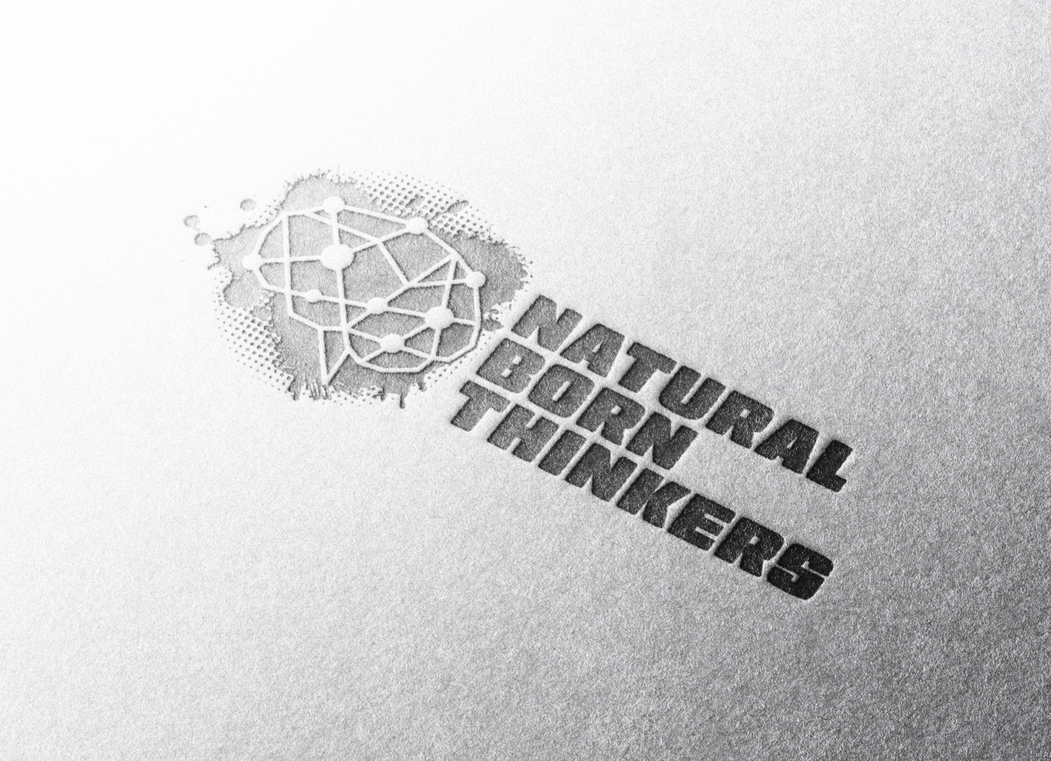 Natural Born Thinkers Logo Design by Carl Gamble