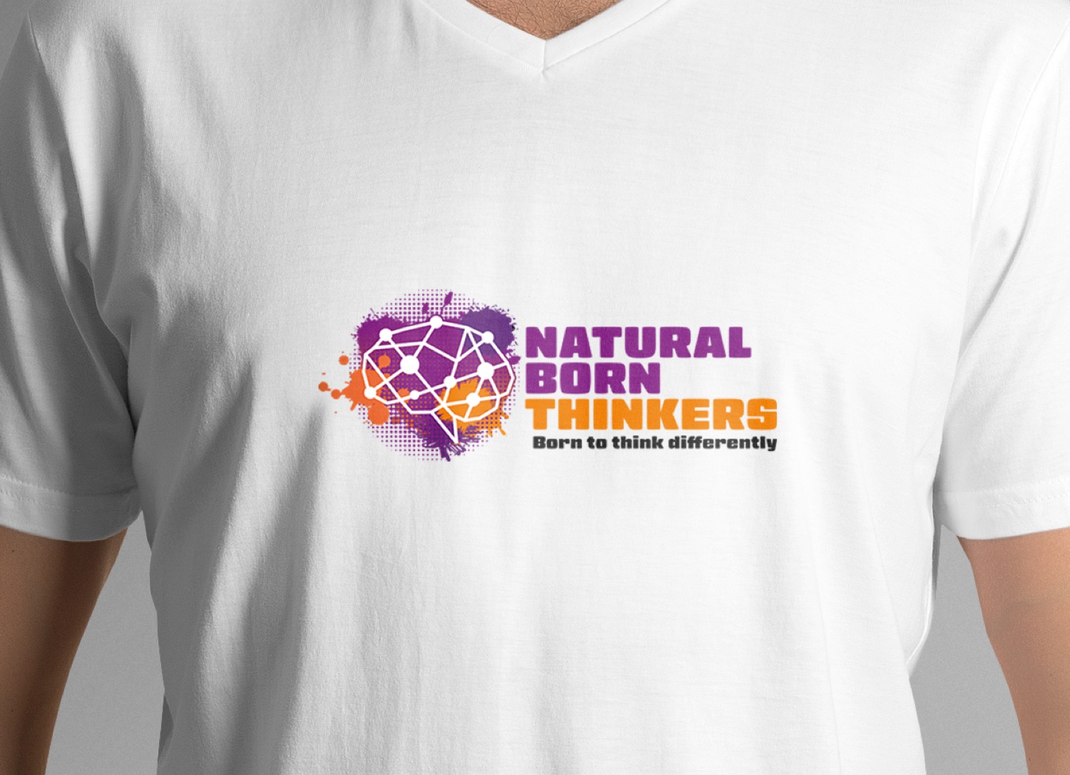 Natural Born Thinkers Logo Design by Carl Gamble