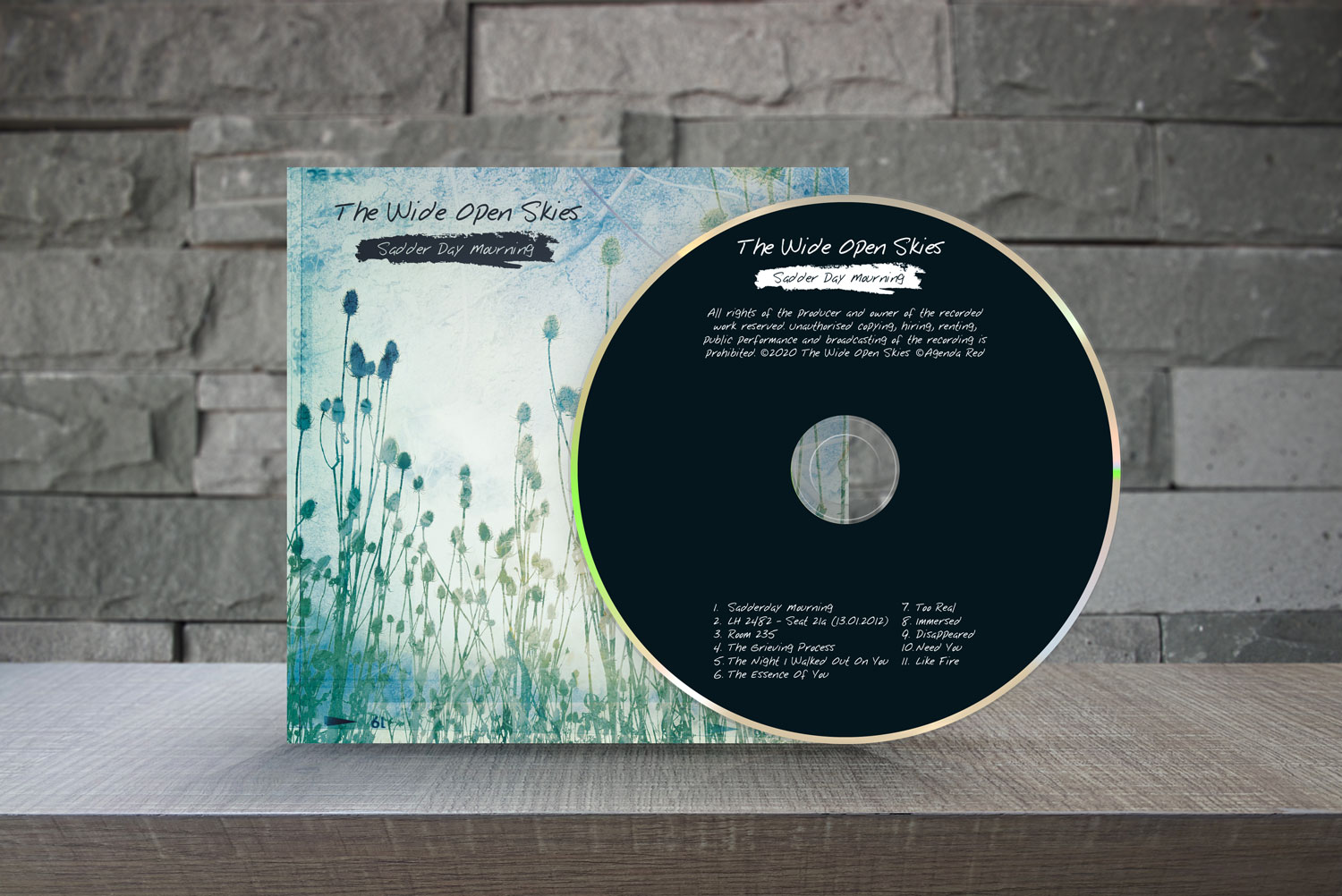 cd album cover art design and print