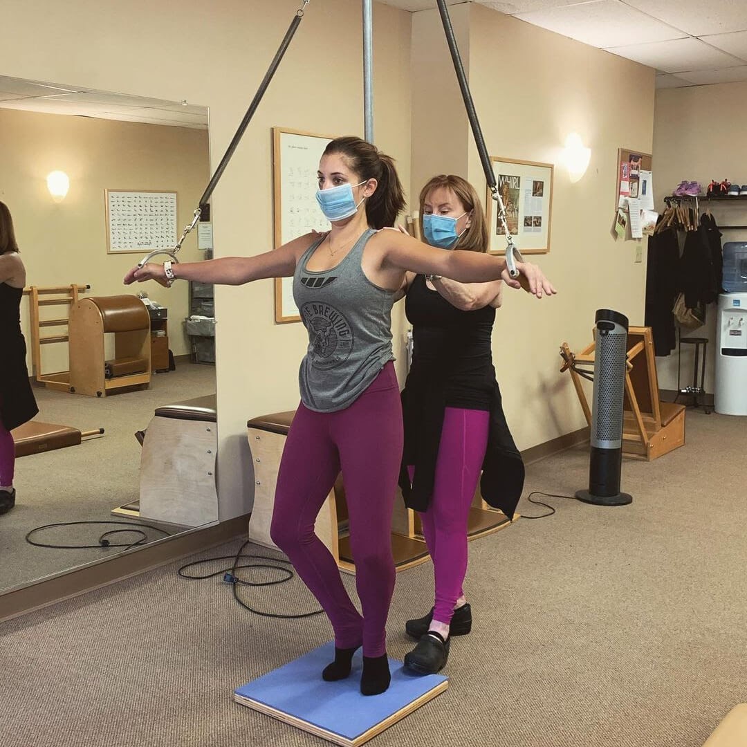 Touchstone Pilates training session