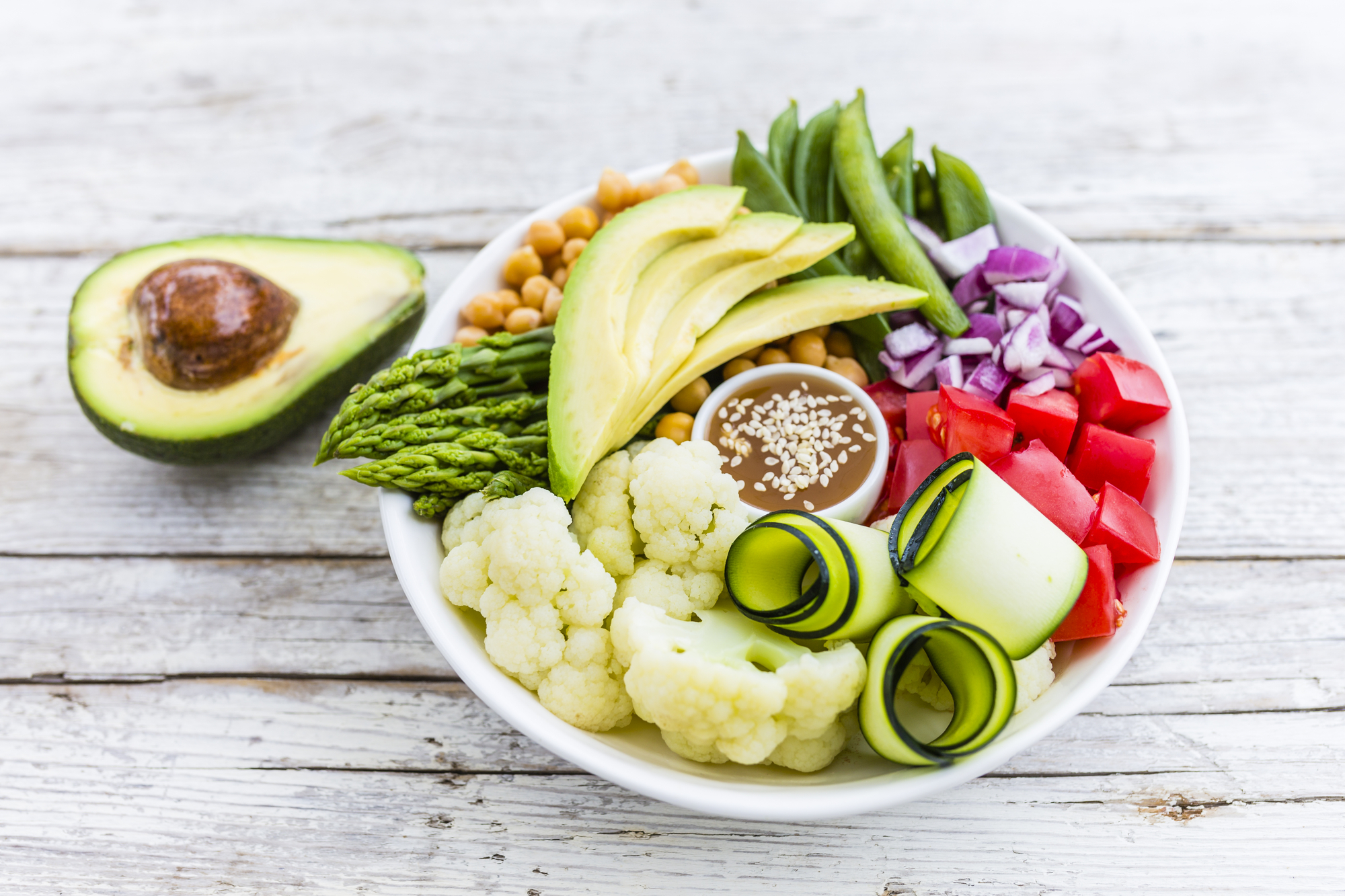 contenido nutricional de una dieta vegetariana vegana