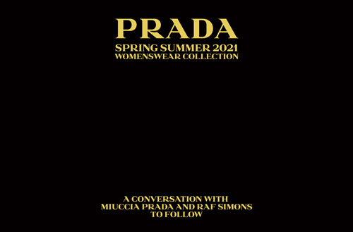 watch the prada show tonight live from milan
