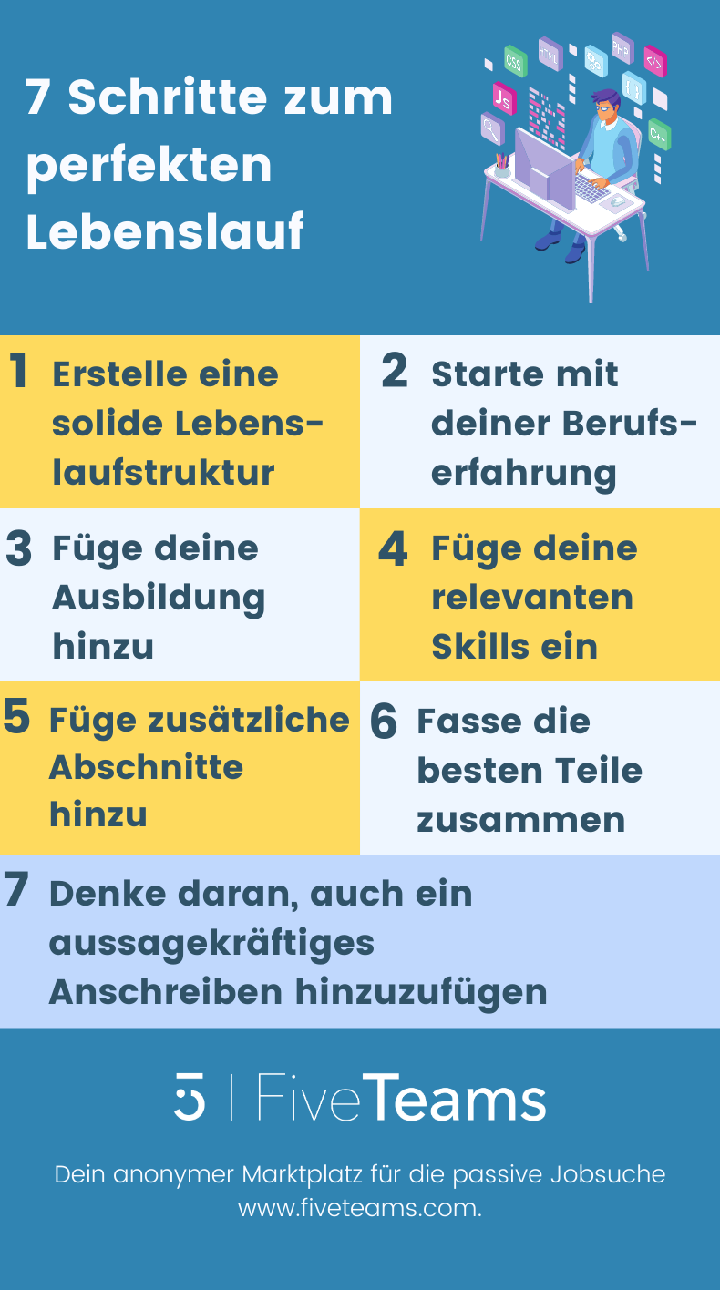 Lebenslauf-Software-Entwickler