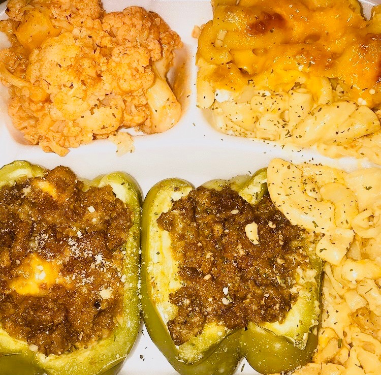 Stuffed Peppers Plate