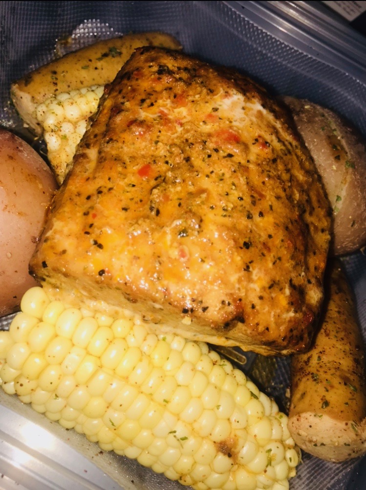 Stuffed Peppers Plate