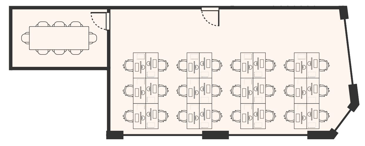 Up To 20 Desks
