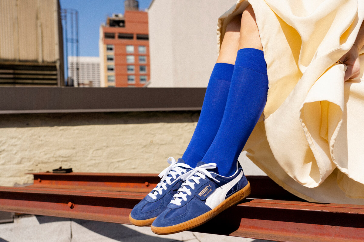 Puma Palermo OG - New Navy / White / Team Gold - 383011-01