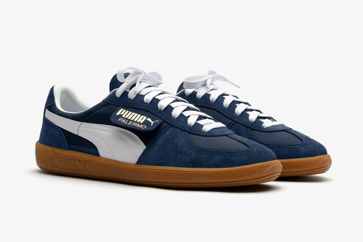 Puma Palermo OG - New Navy / White / Team Gold - 383011-01