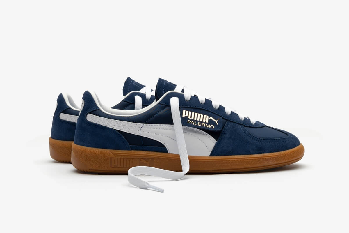 Puma Palermo OG - New Navy / White / Team Gold - 383011-01