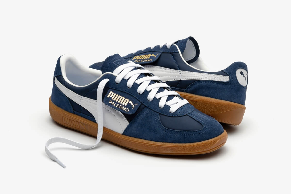 Puma Palermo OG - New Navy / White / Team Gold - 383011-01