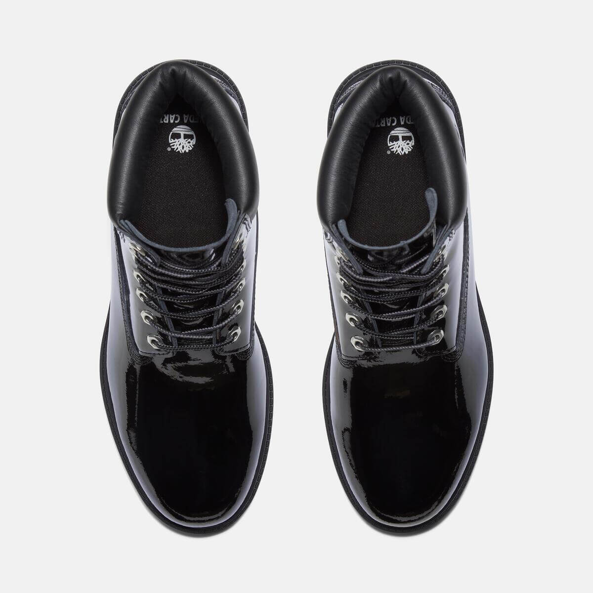 Timberland x Veneda Carter 6-Inch Patent Boot - Black Patent - TB0A6D8ZEL61