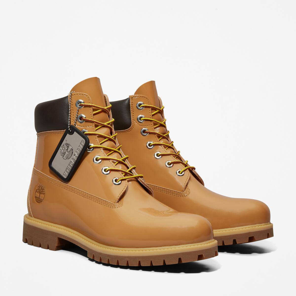 Timberland x Veneda Carter 6-Inch Patent Boot - Wheat Patent - TB0A65J32311
