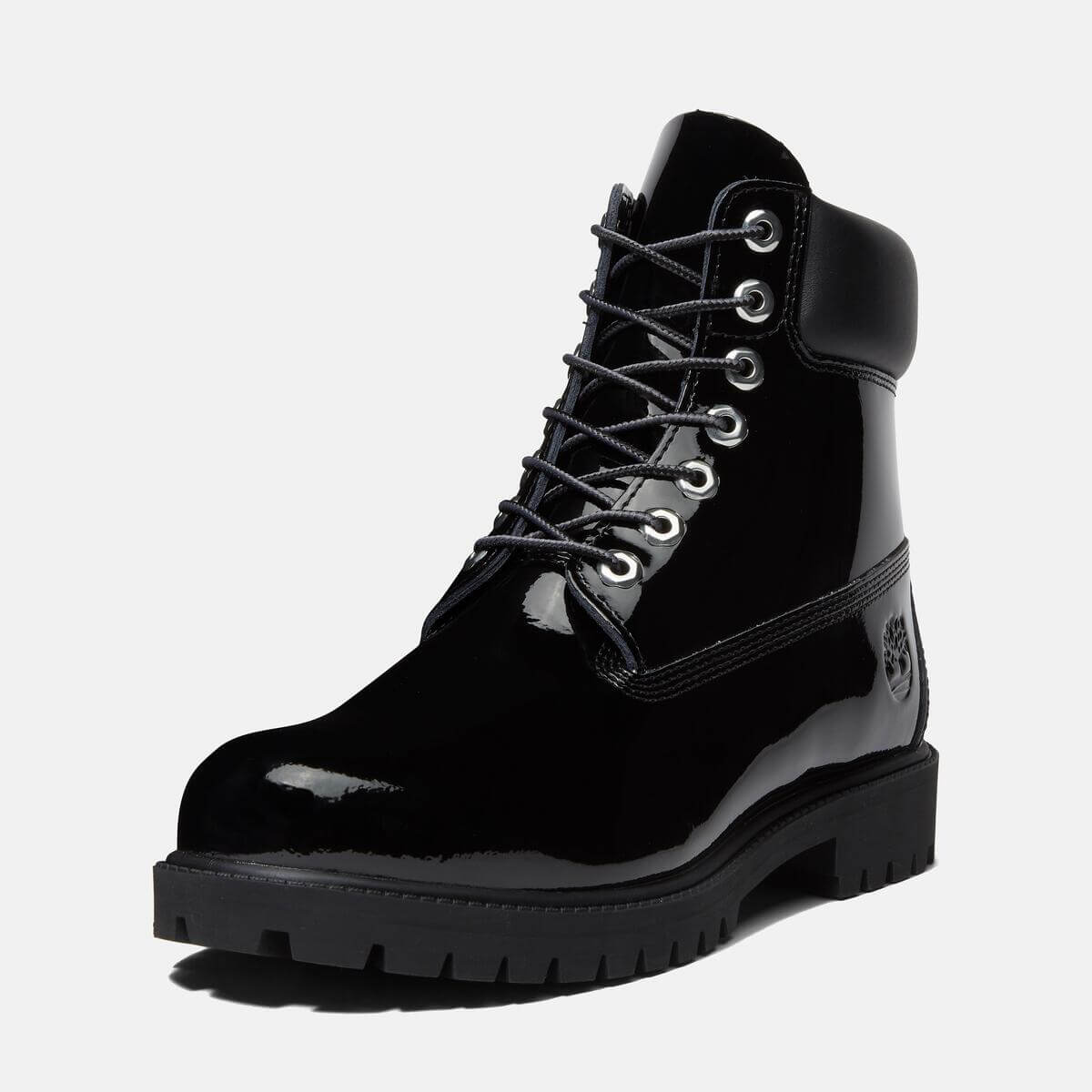 Timberland x Veneda Carter 6-Inch Patent Boot - Black Patent - TB0A6D8ZEL61