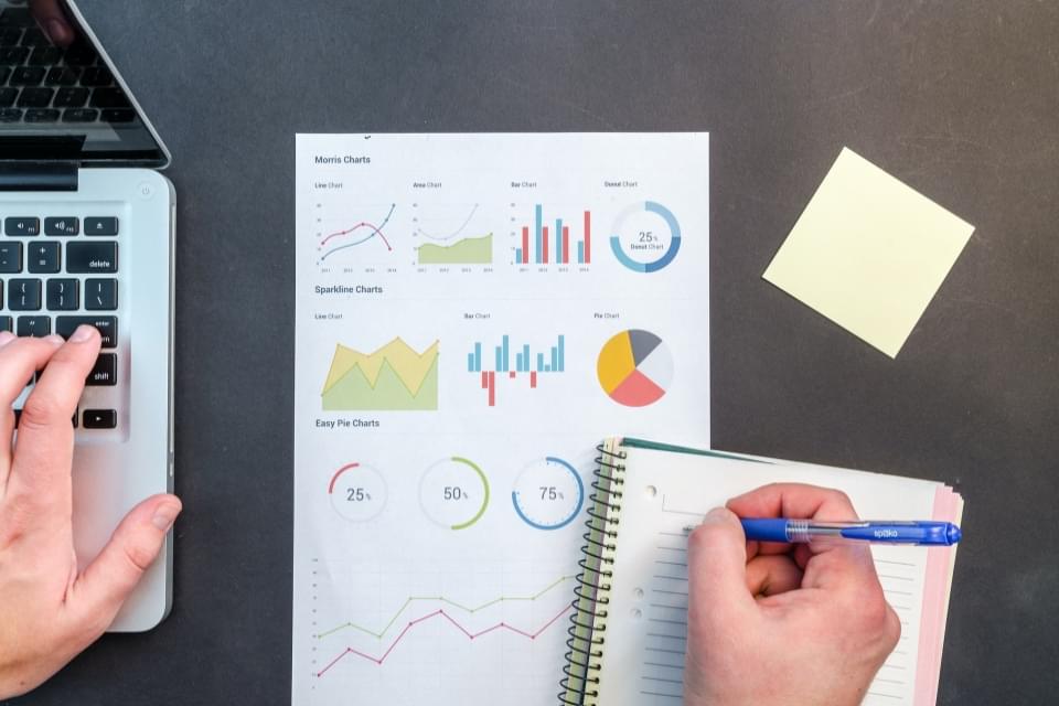 Statistiken auf Papier